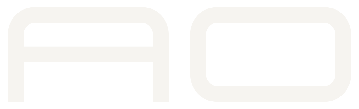 AGBOLÉ OYÈ AO monogram, established 2026